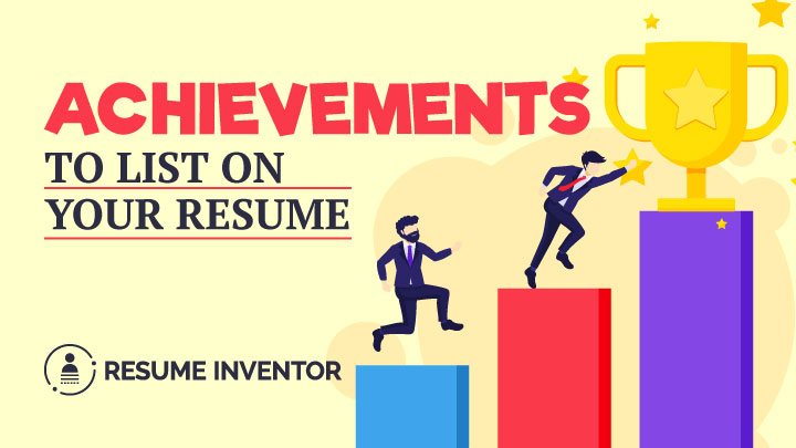 achievements on resume
