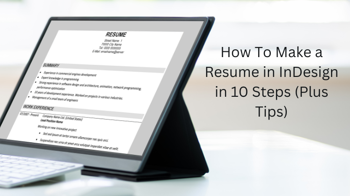 How To Make A Resume In Indesign