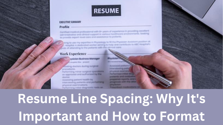 Resume Line Spacing