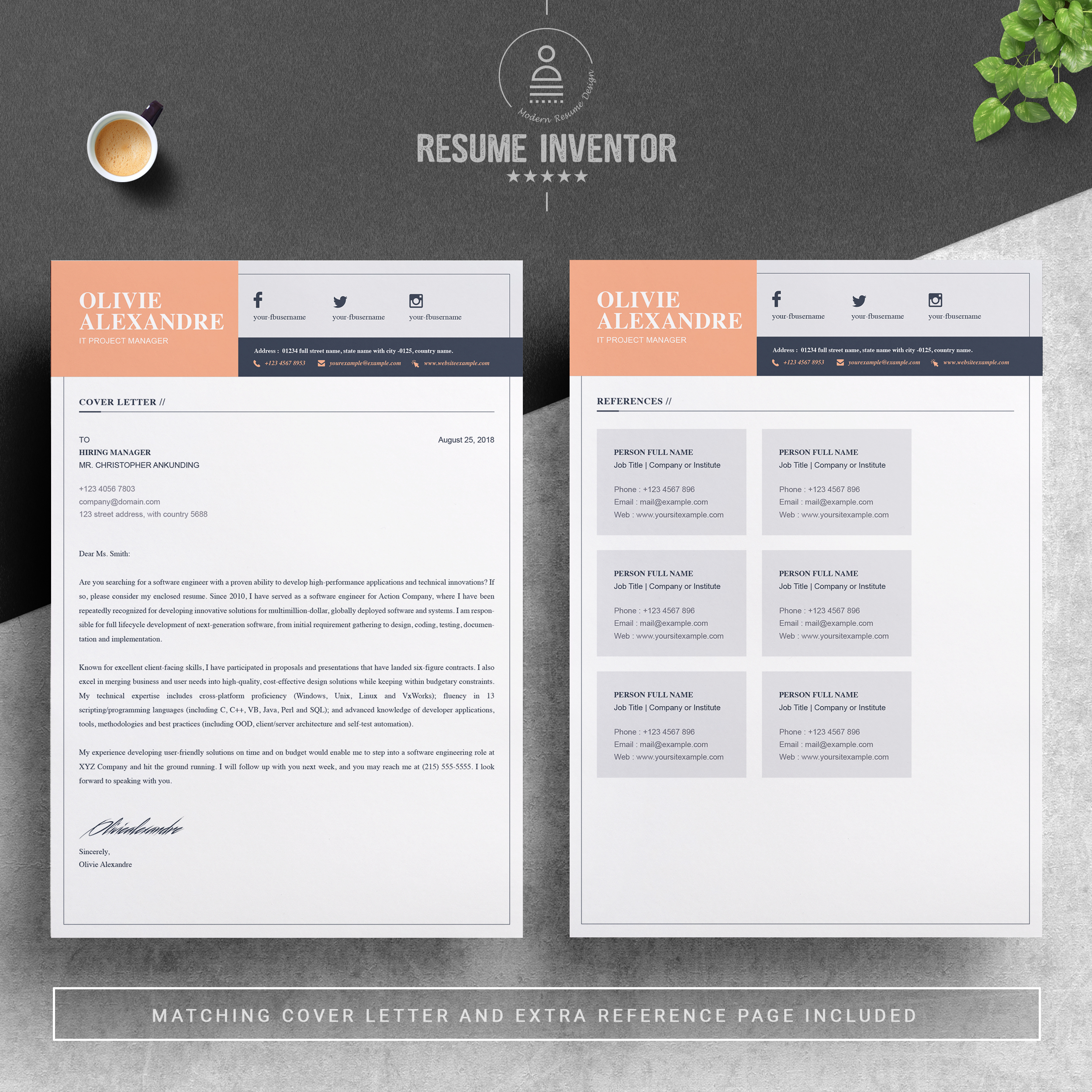 creative resume templates free download word