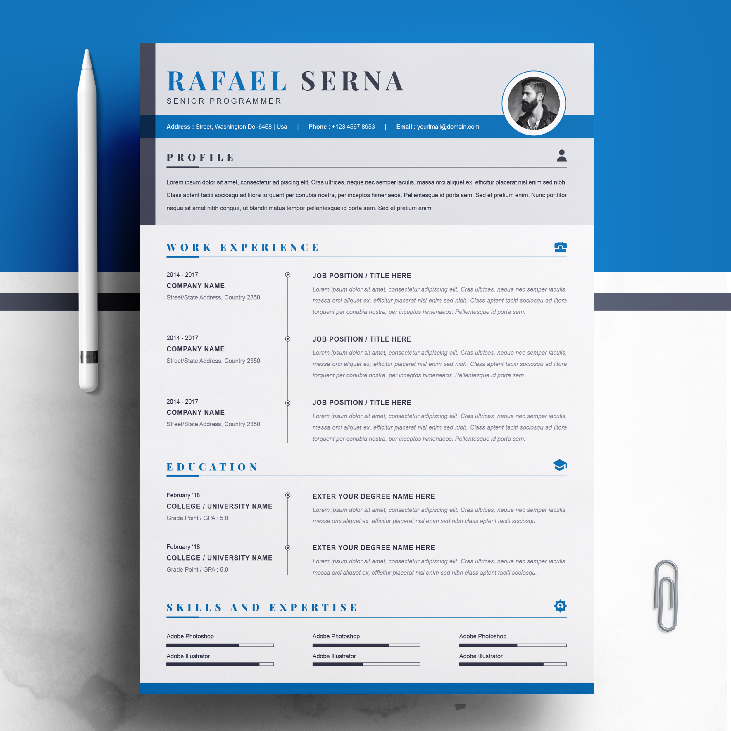 Curriculum Vitae Template 2020 - ResumeInventor