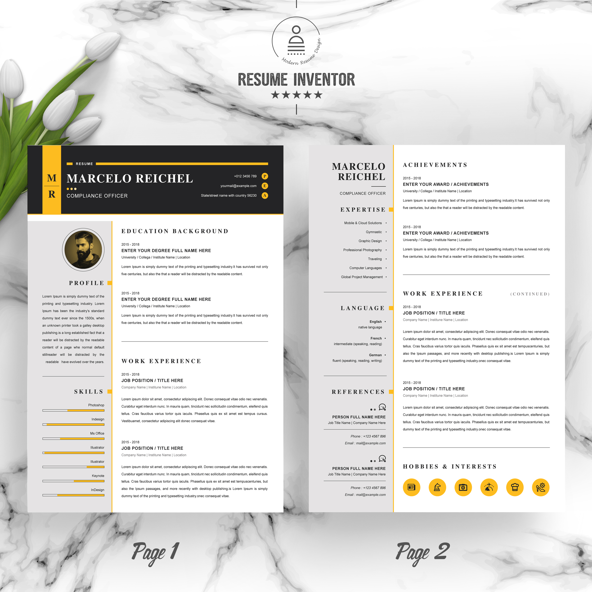 professional-resume-template-with-multiple-file-formats-resumeinventor