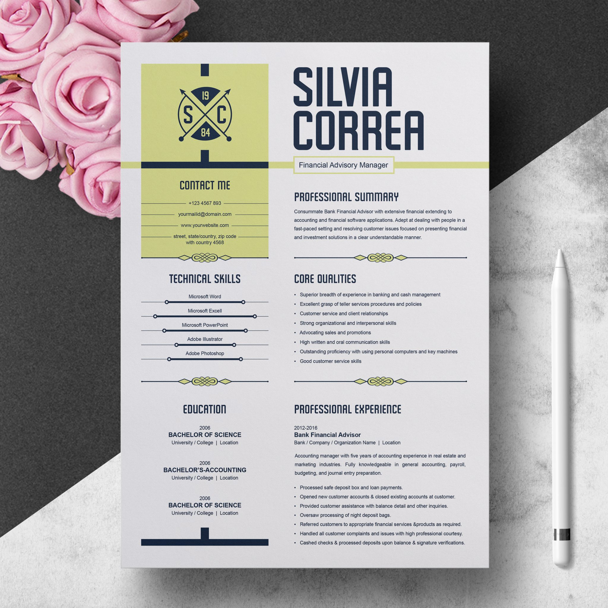 freelance graphic design resume