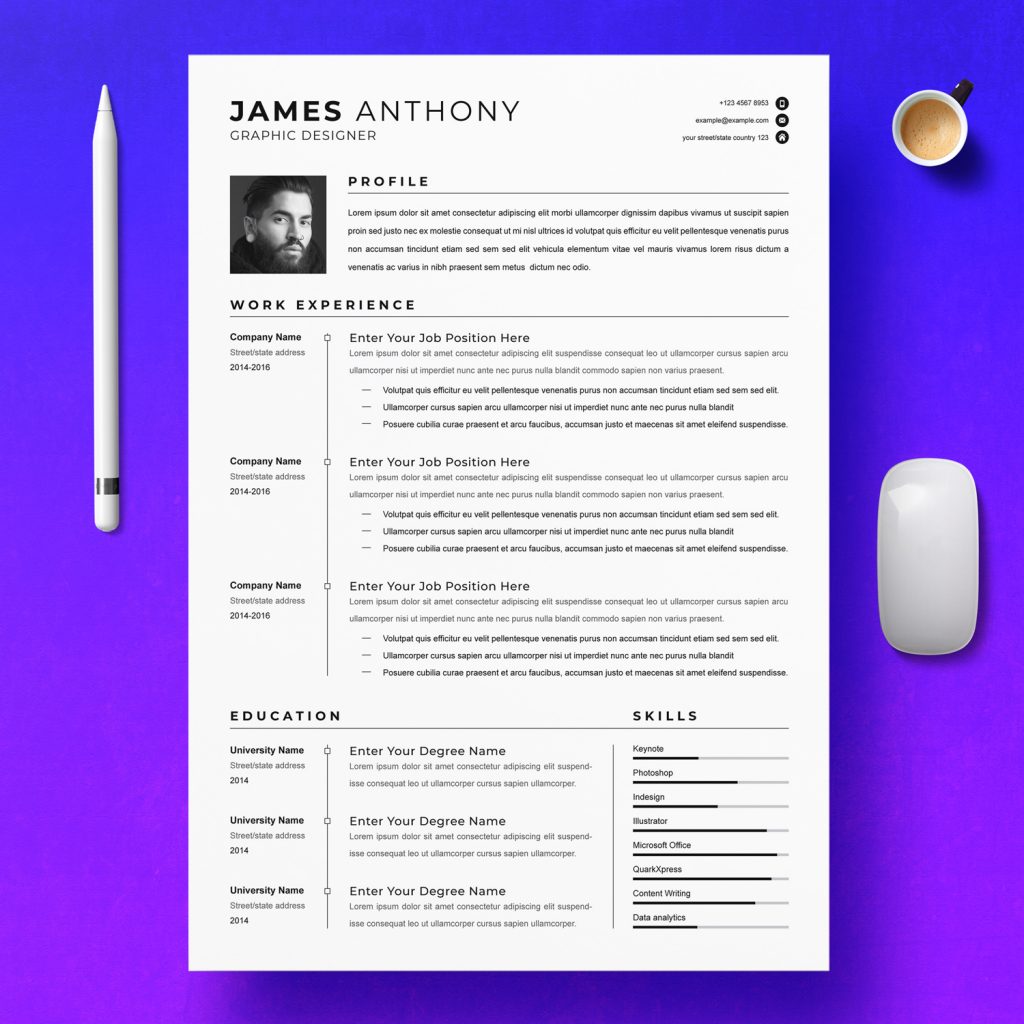 Junior Front End Developer Resume Template - ResumeInventor