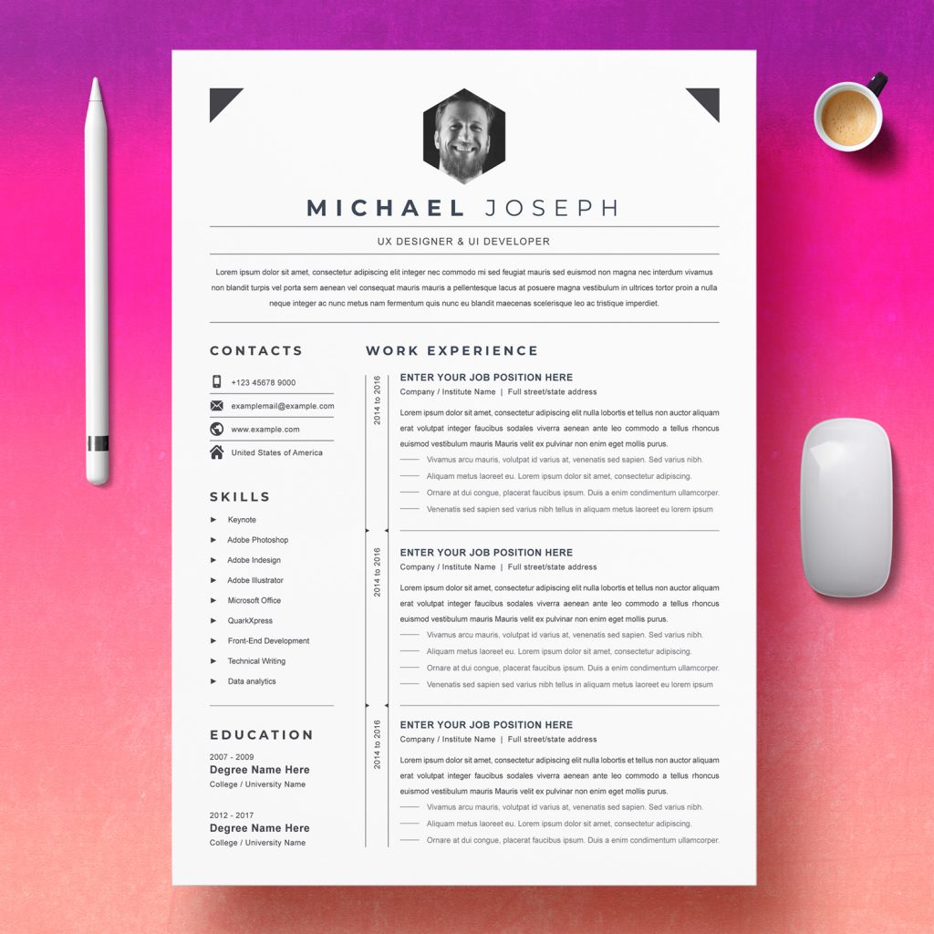 Computer Officer CV Template - ResumeInventor