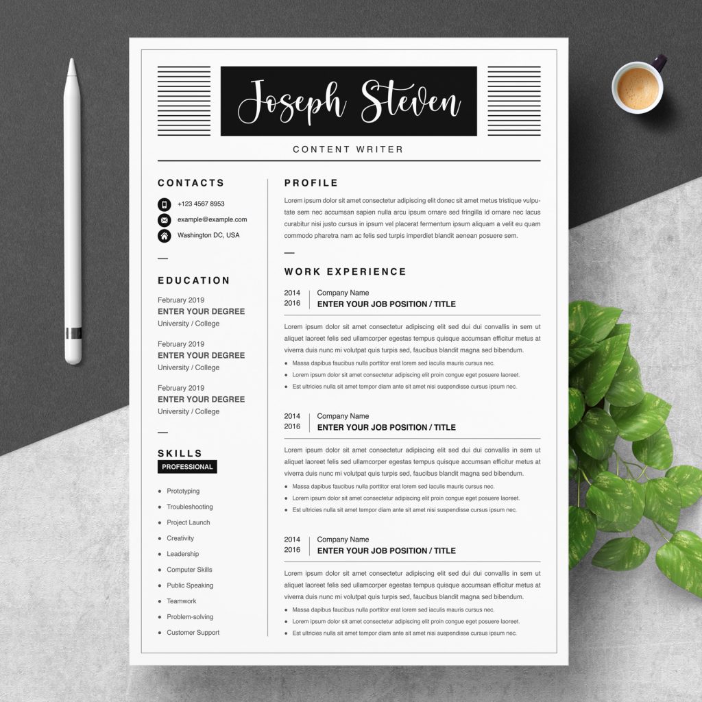 Laravel Developer Resume Template - ResumeInventor