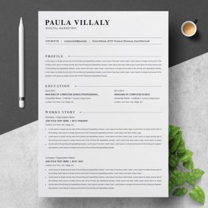 LinkedIn Resume Template Word - ResumeInventor