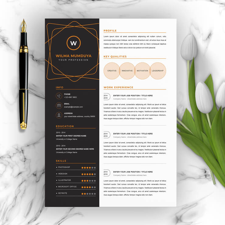 CV Template 2023 for Word