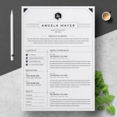 Fresh Graphic Designer Resume Template - ResumeInventor