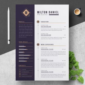 Junior Web Designer Resume Template