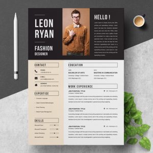 Fashion Designer Resume Template - Resume Inventor