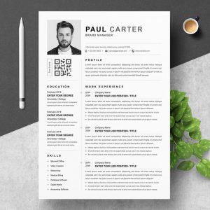 Brand Manager Resume Template
