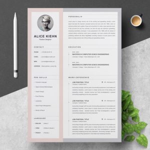 Fashion Designer CV Template