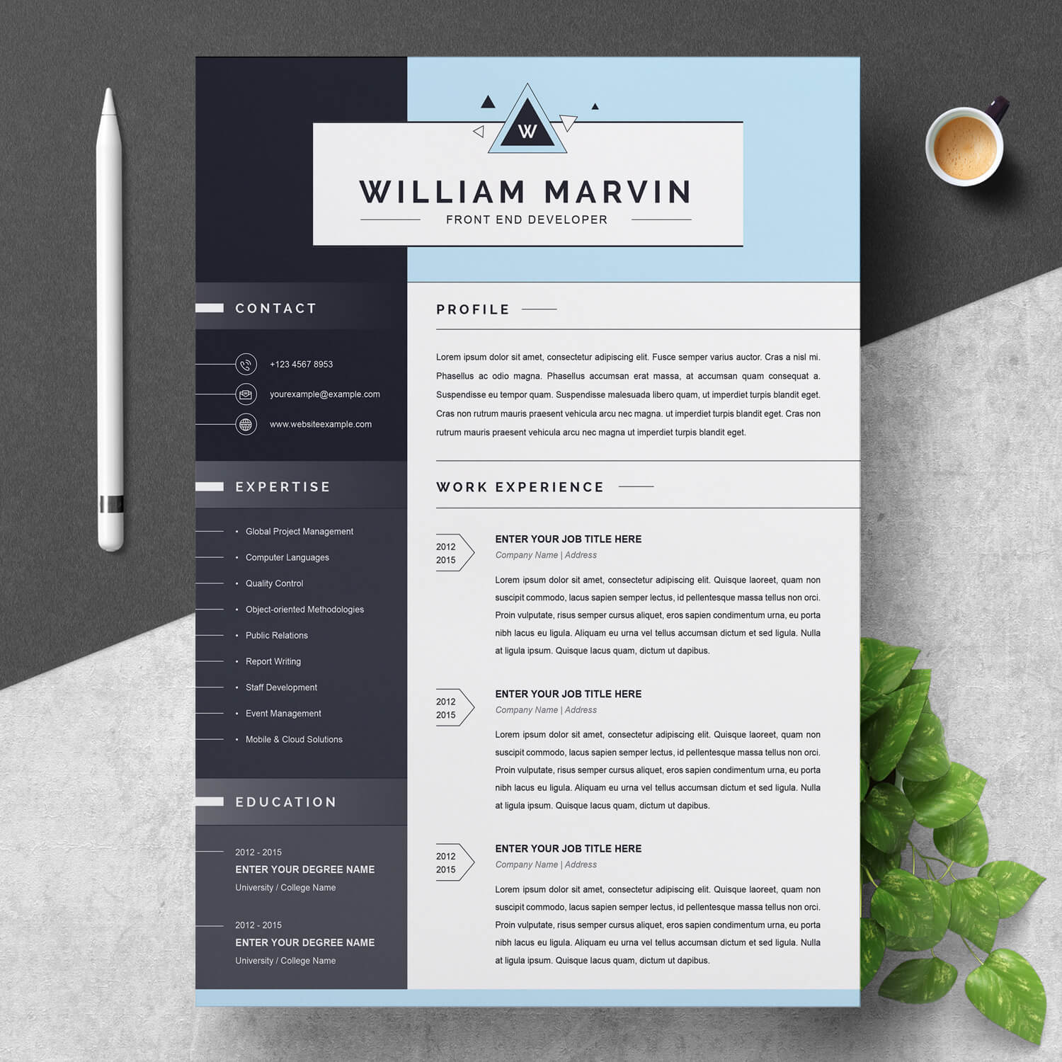 Full Stack Developer Resume Template ResumeInventor