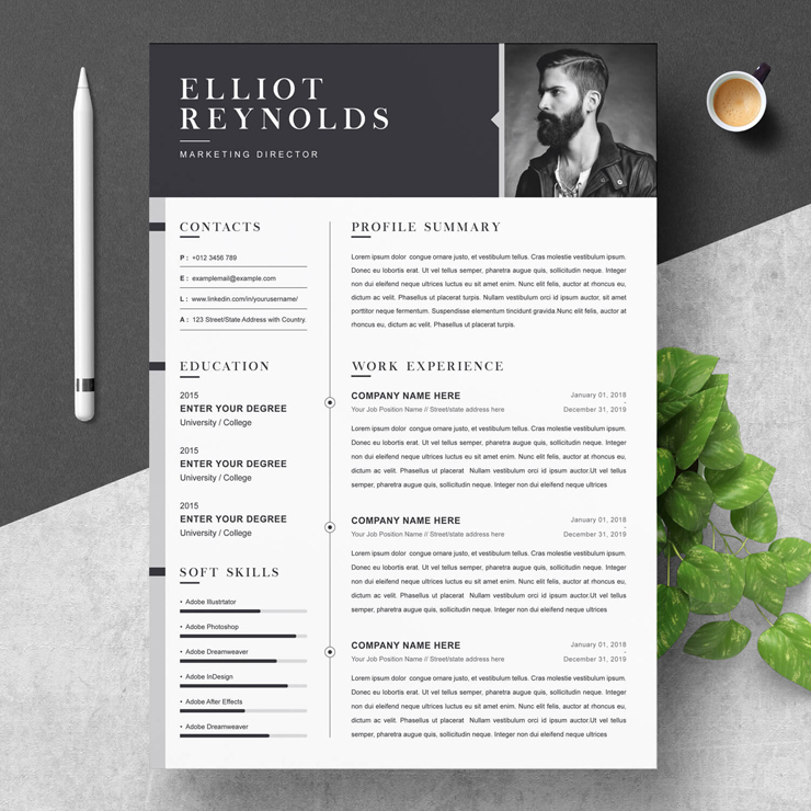 Assistant Marketing Director Resume Template