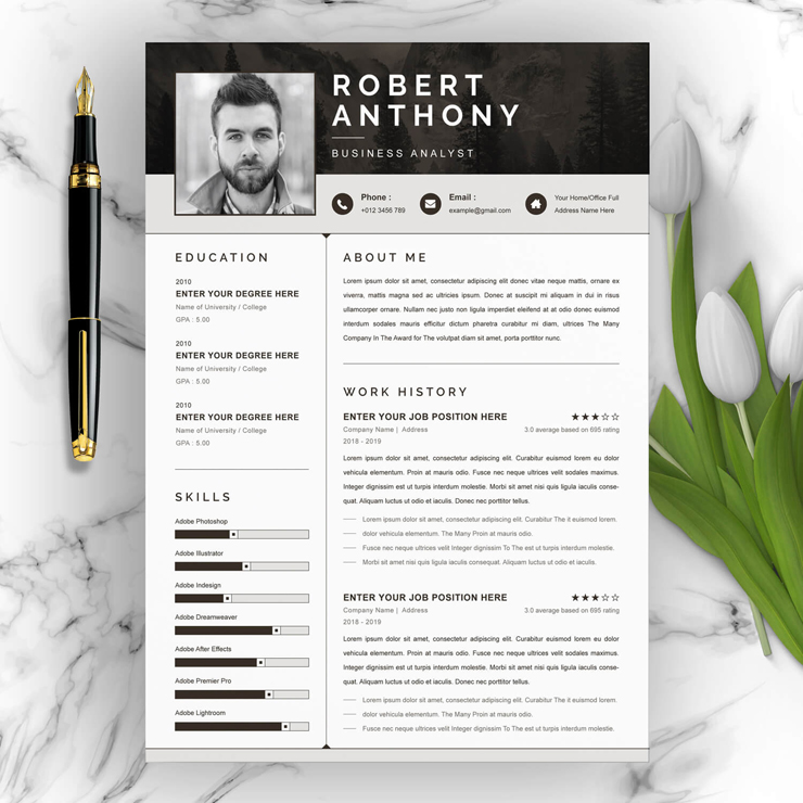 New Business Analyst Resume Template
