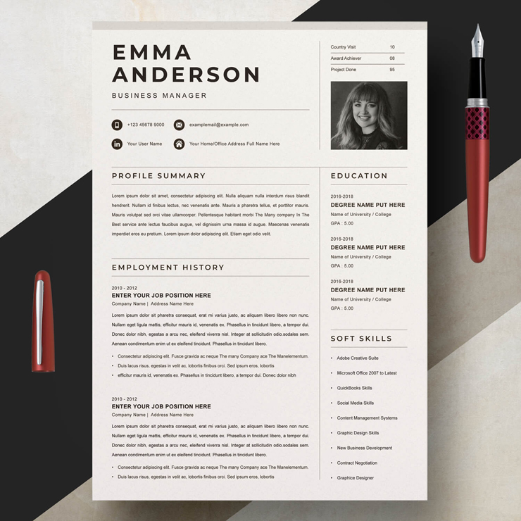 New Business Manager Resume
