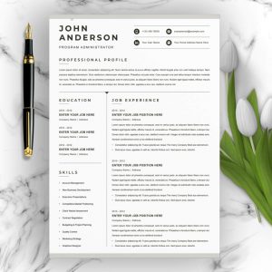 General Officer Resume Template - ResumeInventor