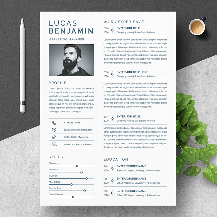 Event Marketing Manager Resume Template