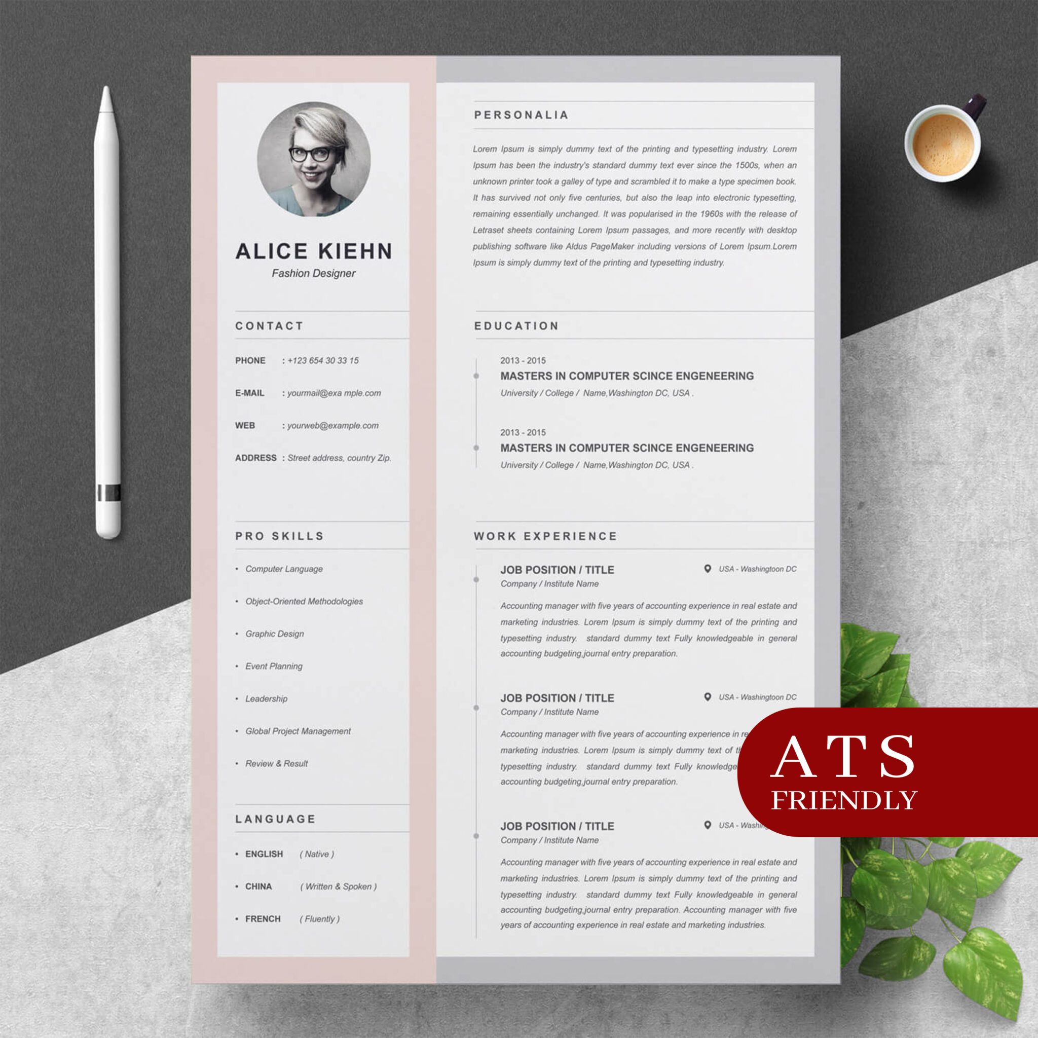 Resume Line Spacing Why It 39 s Important - Emaple All Shape Style Resume Of ATS 1 2048x2048